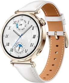 Huawei Watch GT 5 41mm Light Gold White Leather