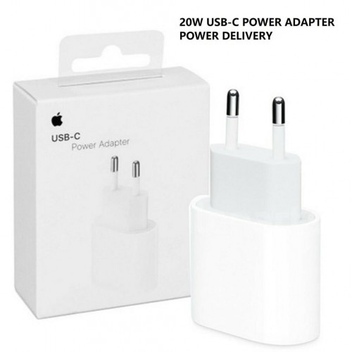 Apple оригинално бързо зарядно 220V, USB-C, 20W